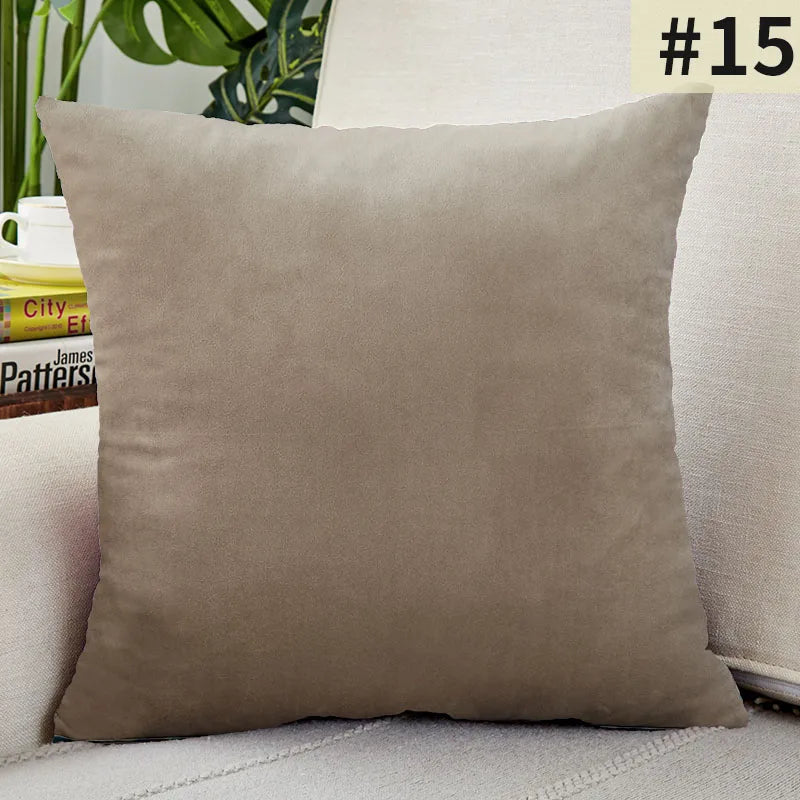 Elegant Velvet Cushion Cover - for Luxurious Interiors