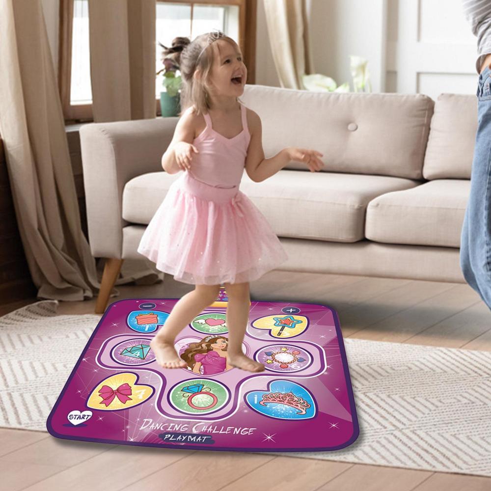 RhythmGlow - Interactive LED Dance Mat for Home