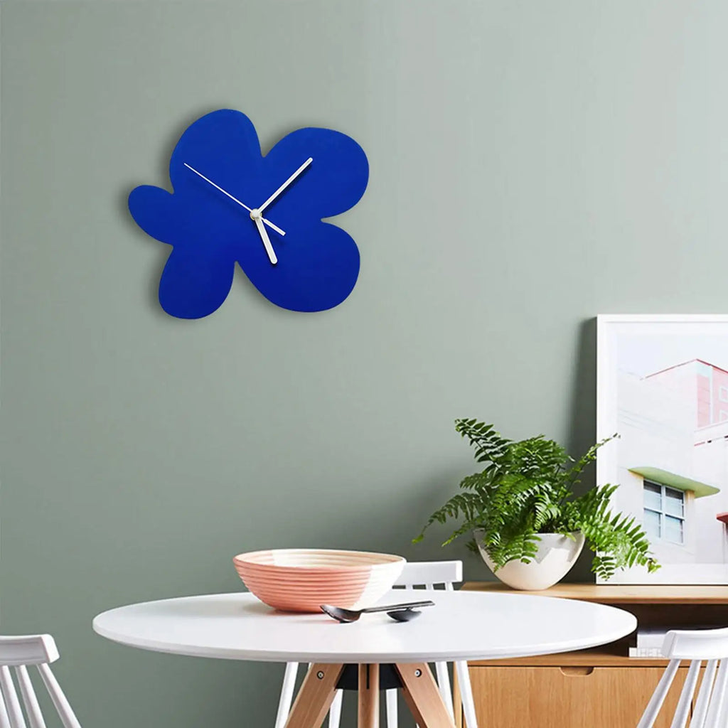 FloralTime – Elegant Floral Clock for Your Interior