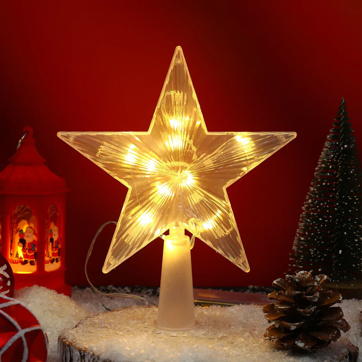 Starlit - Magical LED Star for Christmas Tree Decoration