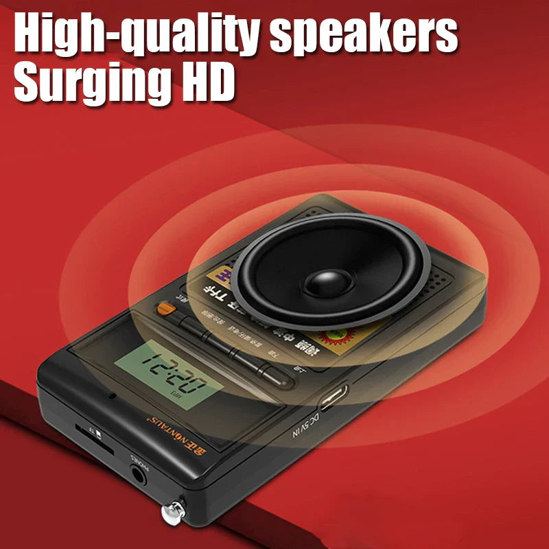 SoundPocket Mini - Portable Bluetooth Radio & MP3 Player