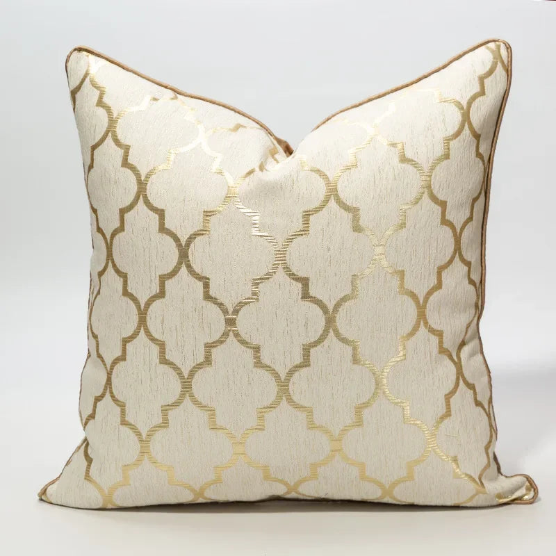 LuminaRest Pillowcase - Luxurious Pillowcase with Abstract Design for Modern Interiors