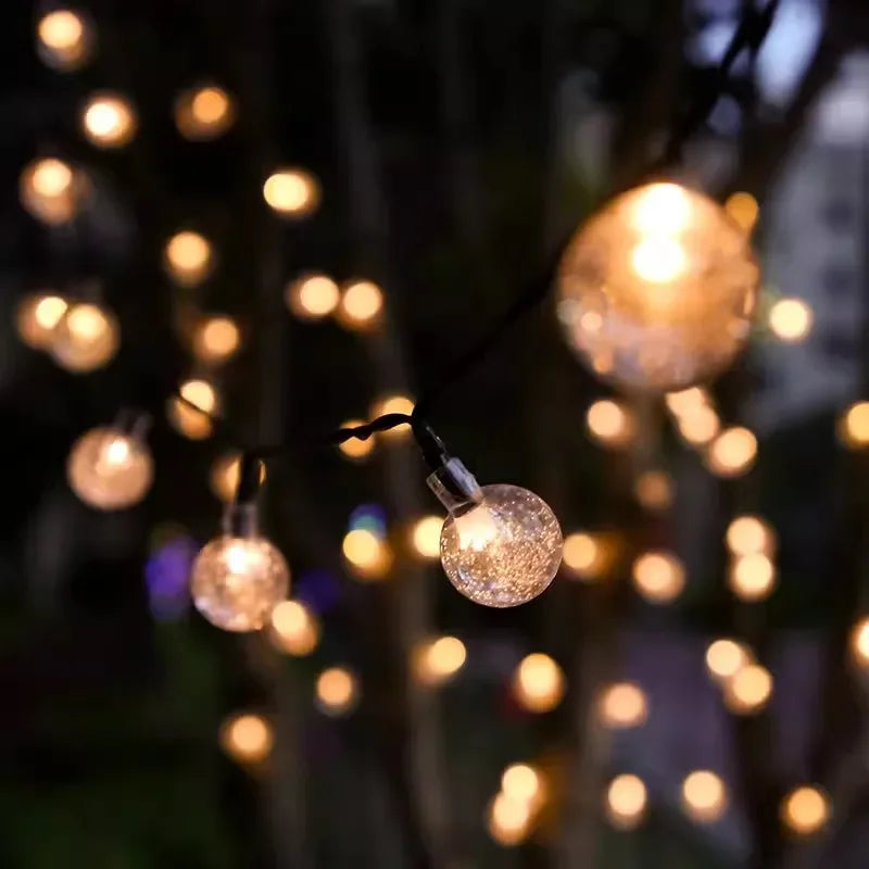 MagicGlow Garden Lamp - Enchanting Solar Flower Garland