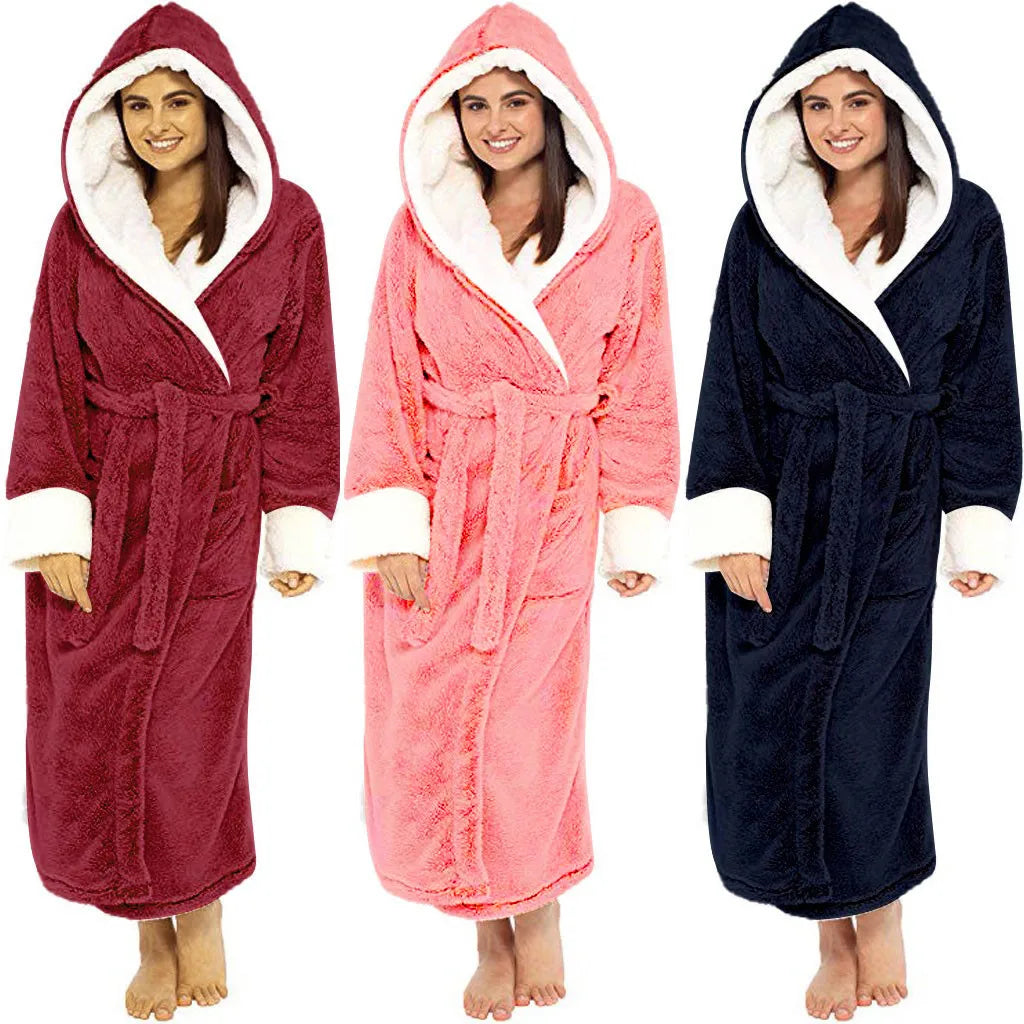 Luxury VelvetWrap Bathrobe - Elegant Luxury Bathrobe for Home
