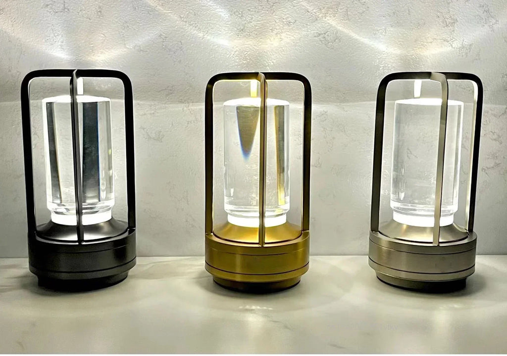 Rechargeable Cordless LuxeGlow Table Lamp - Elegant Cordless Lamp for Every Mood