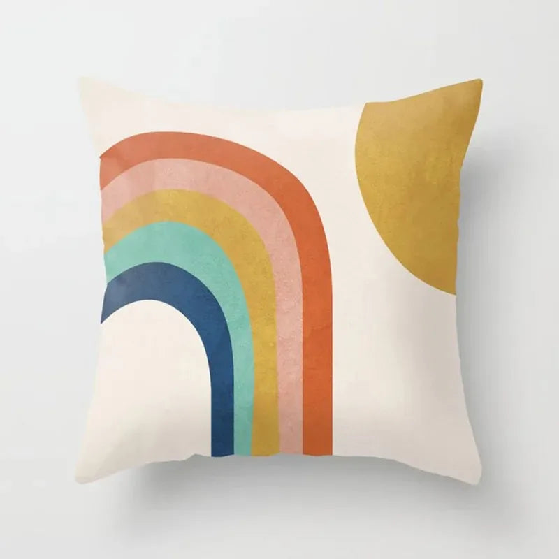 VelvetHaven Cushion Cover - Stylish Botanical Cushion Cover for a Fresh Interior Makeover