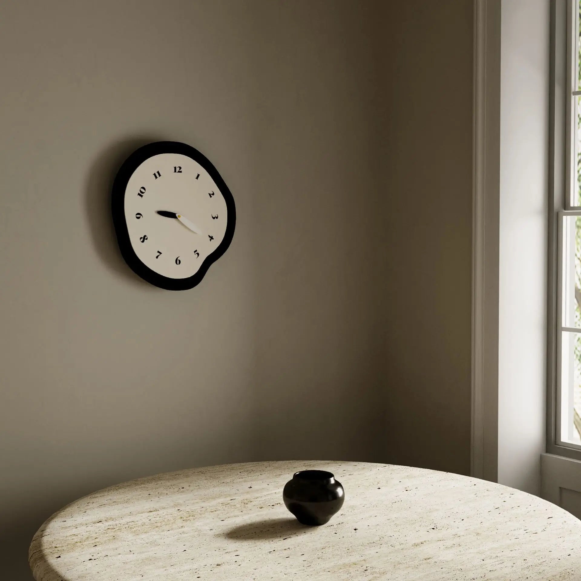 NordicClock – Elegant Scandinavian Wall Clock