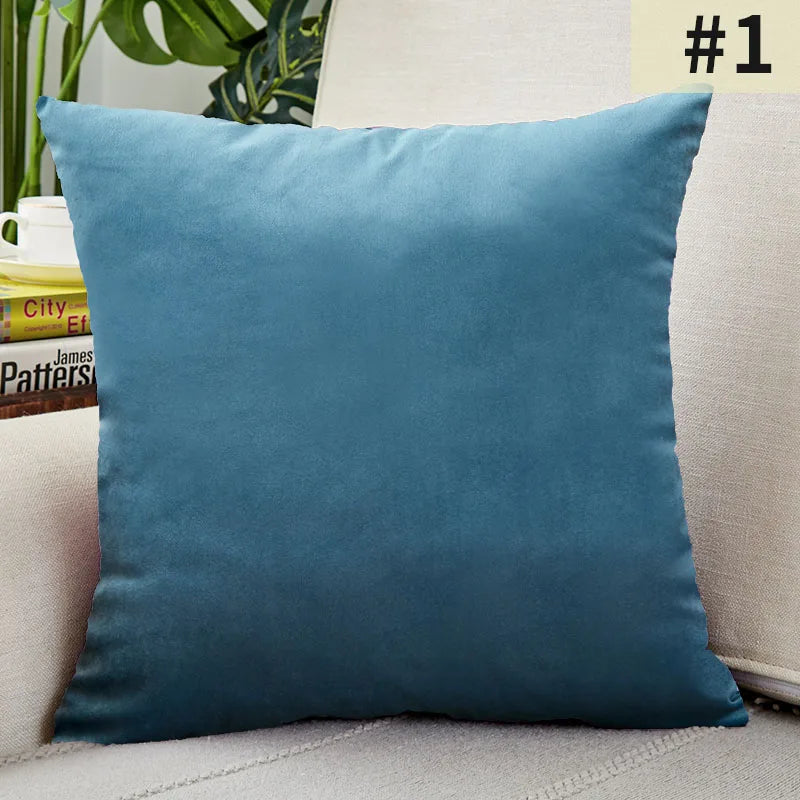 Elegant Velvet Cushion Cover - for Luxurious Interiors