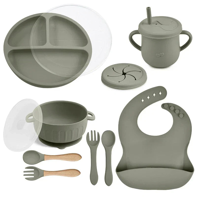 BabyCare Set - 10-Piece BPA-Free Dinnerware Set for Children