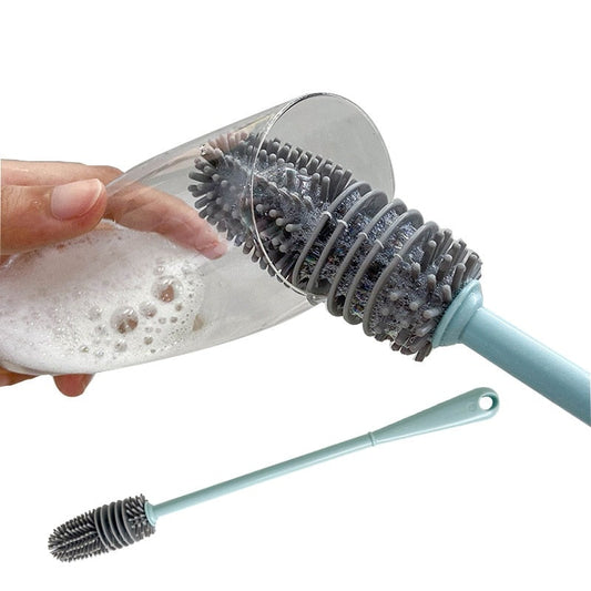 BrushMaster - Silicone Dishwashing Brush for Bottles and Glasses