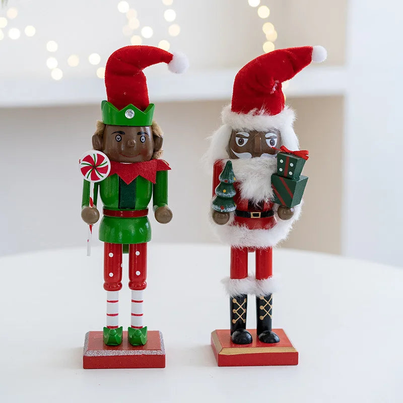 Elegant Wooden Christmas Elves – Timeless Christmas Decorations