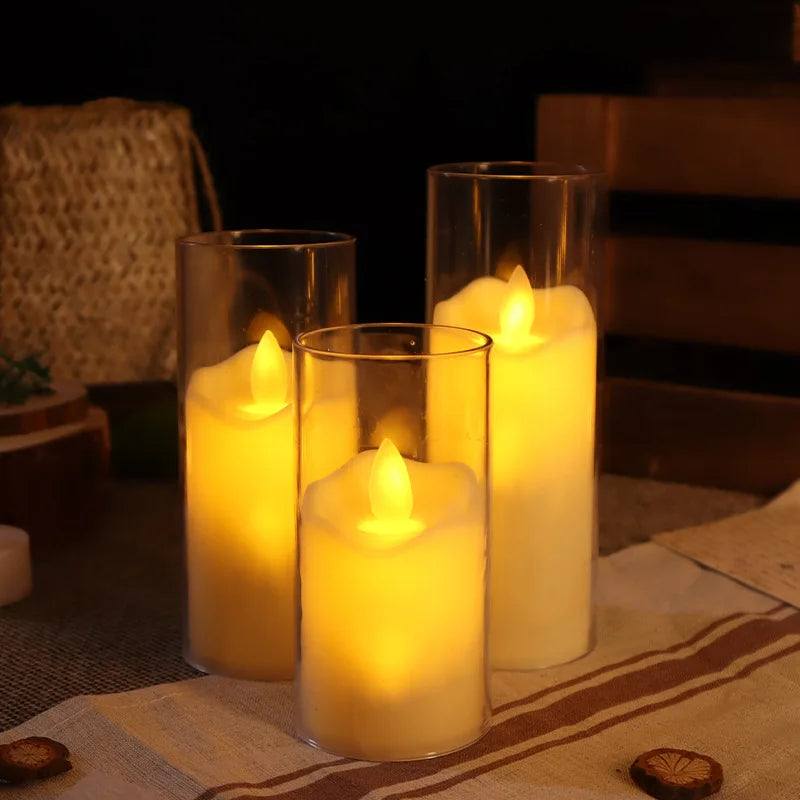Auraflame - Elegant Flameless LED Candles Set of 6