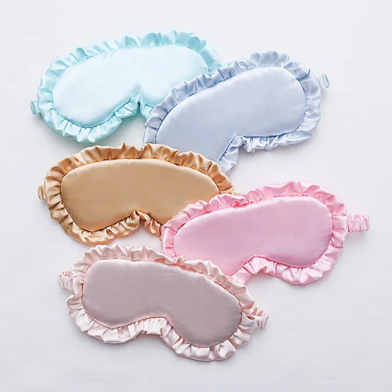 Volant Mask - Luxury Silky Soft Sleep Mask with Ruffles