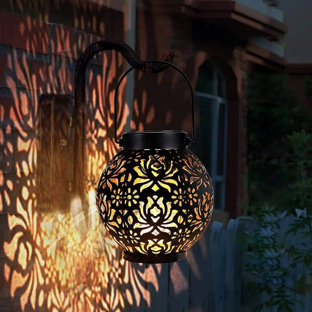 Orion Solar Lantern - Atmospheric LED Solar Garden Lantern