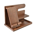 WoodDock – Stylish Wooden Organizer for Devices
