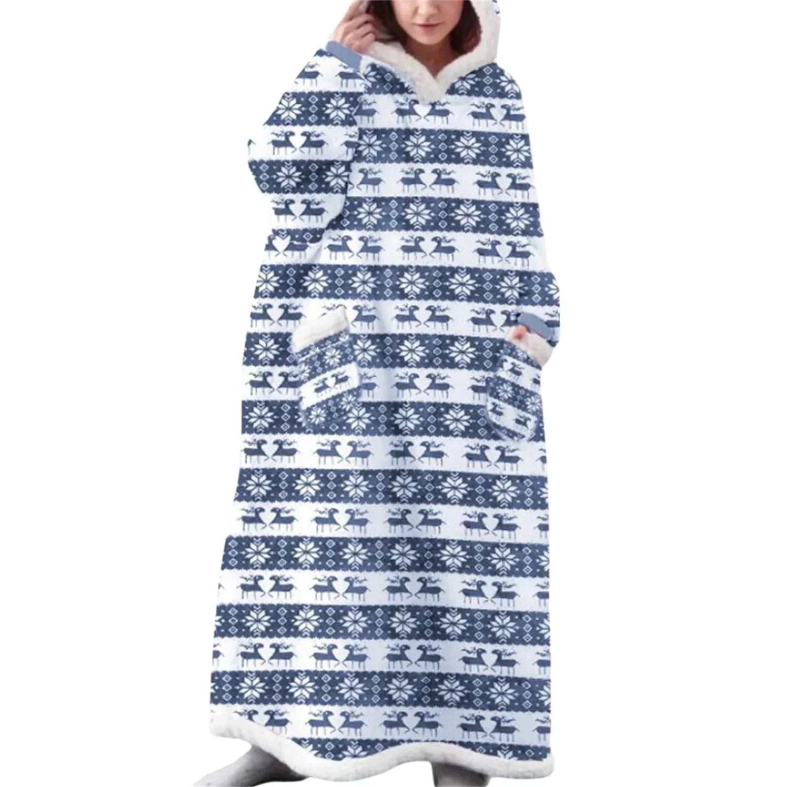 CozyHaven Hoodie - Luxurious Oversized Blanket for Relaxation