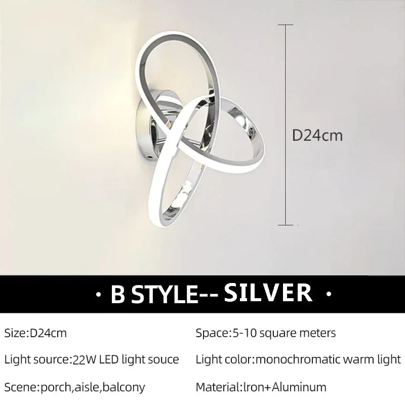 LuxeLED – Elegant LED Ceiling Lamp for Living Room