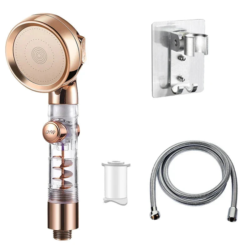 JetStream – Luxury Handheld Showerhead with Water Saving and Turbo Boost