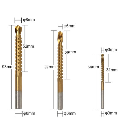 Titanium Pro Drill Set – Precision Drill Bit for Metal and Wood