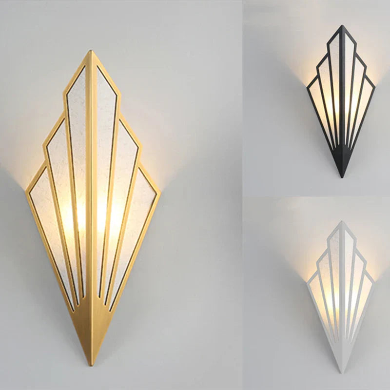 NordicGlow - Trendy LED Wandlamp voor Woonkamer en Slaapkamer