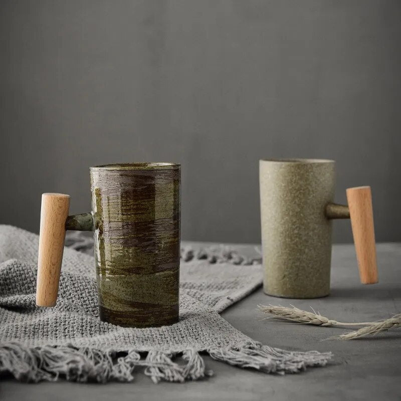 NatureSip – Scandinavian Latte Mugs with an Earthy Look