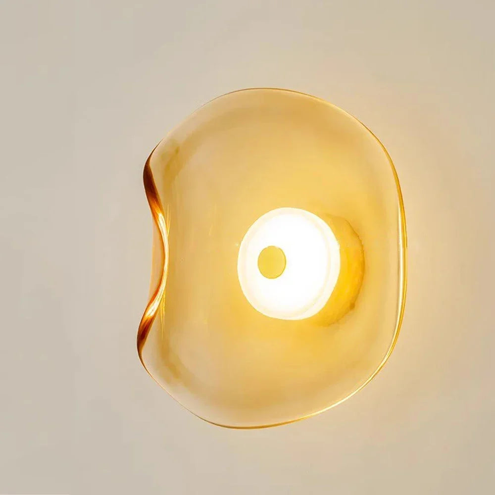 GlasLume - Modern LED Wall Lamp for Bedroom