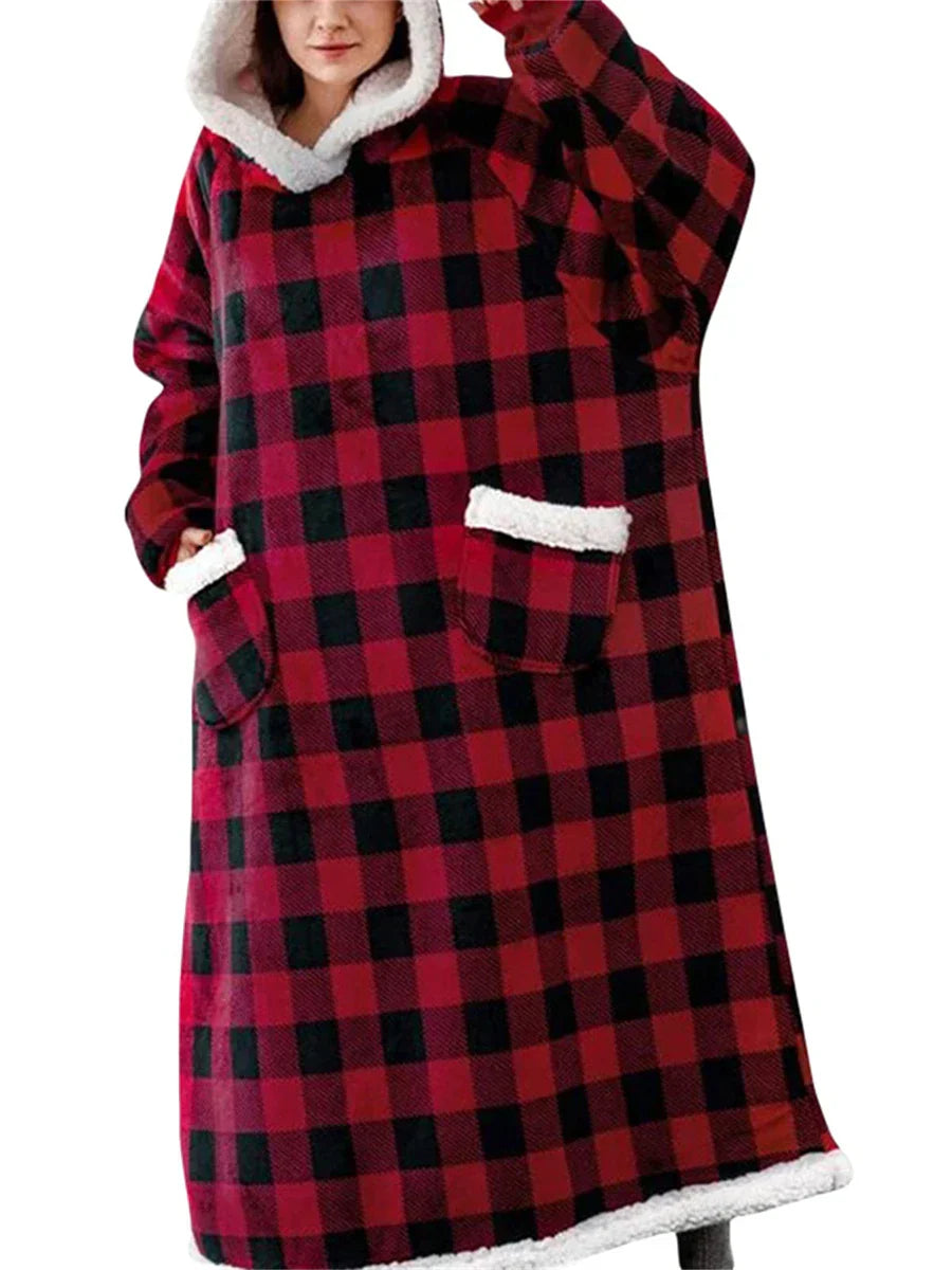 CozyHaven Hoodie - Luxurious Oversized Blanket for Relaxation