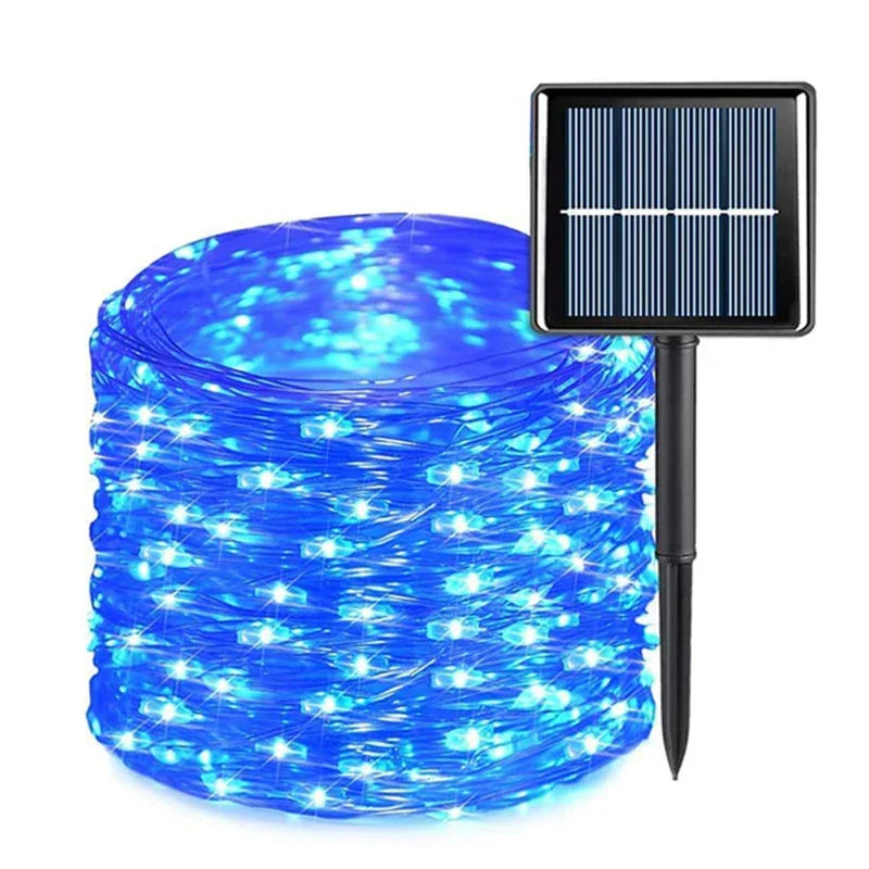LumiereSolaire String Lights - Enchanting Solar Outdoor Lighting