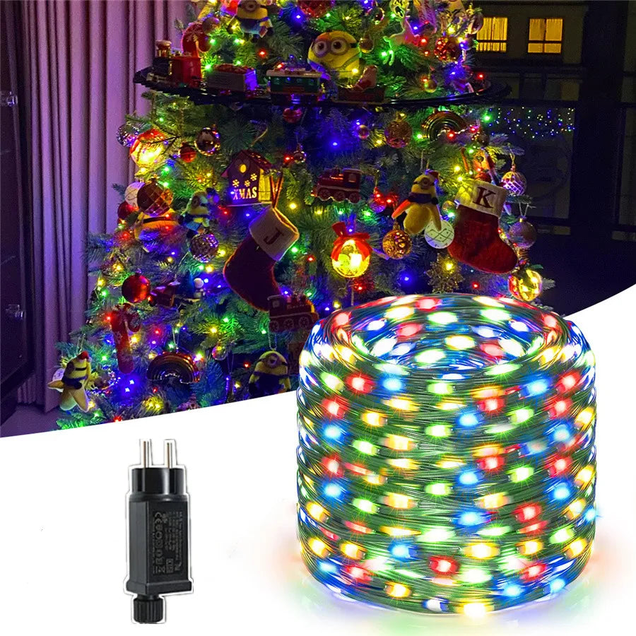 FairyGlow String Lights - Magical LED Outdoor Lighting