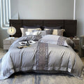 Leopard Grey – Luxury Egyptian Cotton Duvet Cover Set
