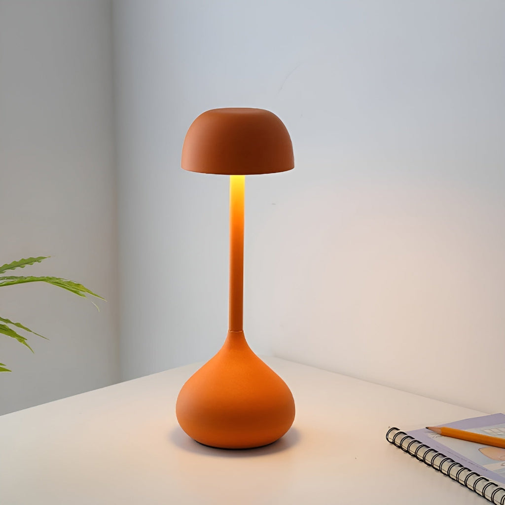 LumiTouch Wireless LED Table Lamp – Elegant, Dimmable, and Modern