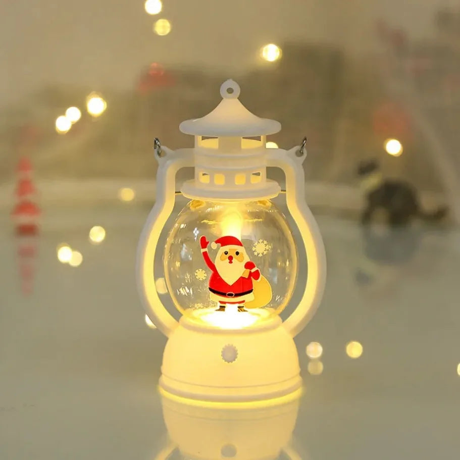 LumiereMagique Christmas Table Lamp - Charming Santa LED Lamp