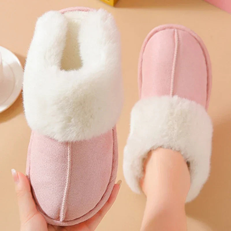 BlissCush Heated Slippers - Luxurious Heated Plush Slippers for Relaxation this Winter