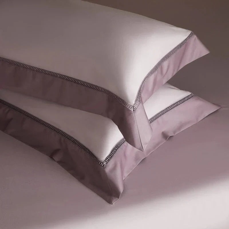 Mystique Mauve – Luxury Egyptian Cotton Duvet Cover Set