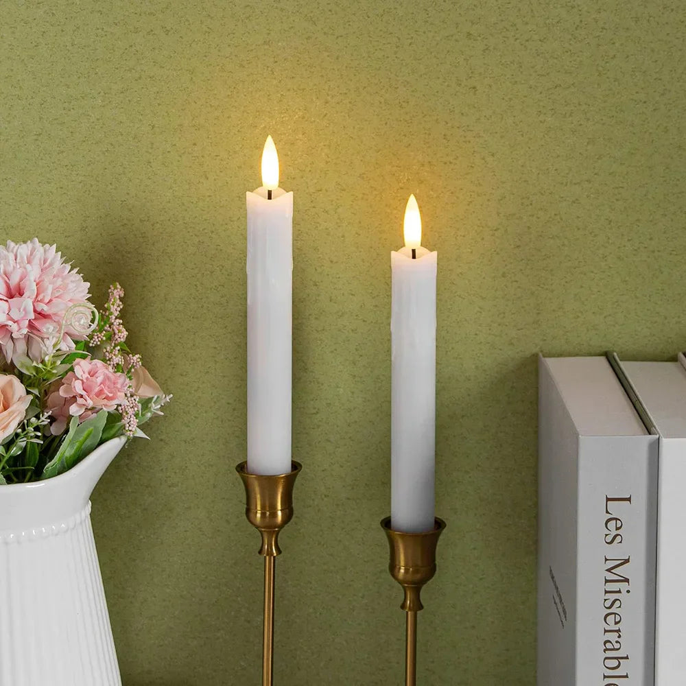 TaperFlame – Elegant Flameless LED Candles Set of Two