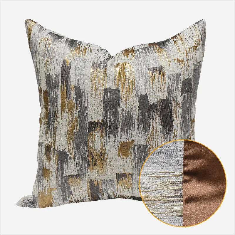 LuminaRest Pillowcase - Luxurious Pillowcase with Abstract Design for Modern Interiors