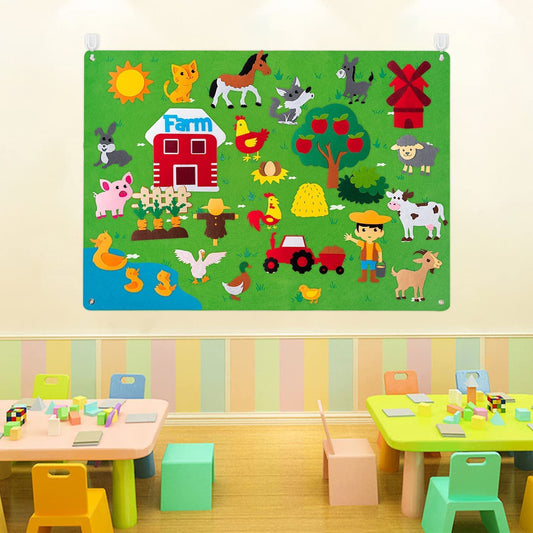FeltPlay – Creative Toddler Felt Board for Playtime Fun