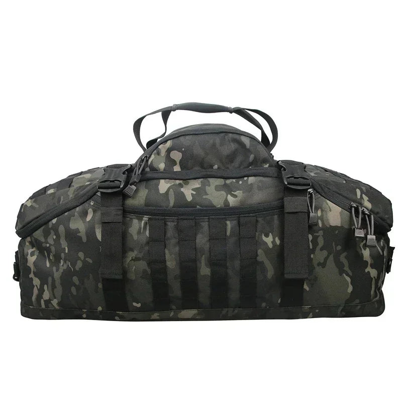 TrailTrek - Rugged Tactical Duffle Bag and Backpack