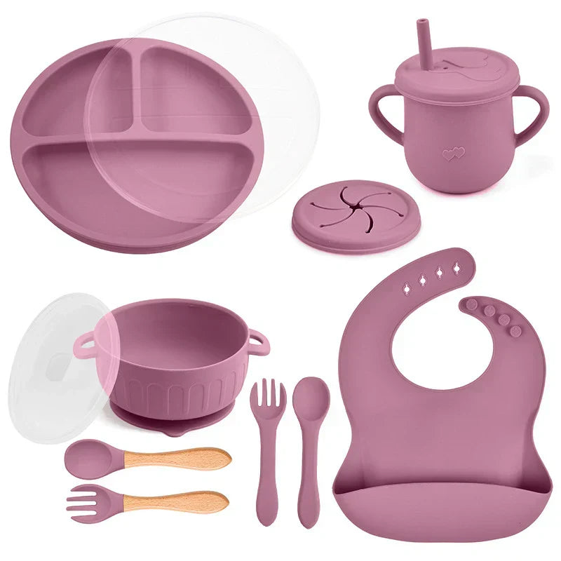 BabyCare Set - 10-Piece BPA-Free Dinnerware Set for Children