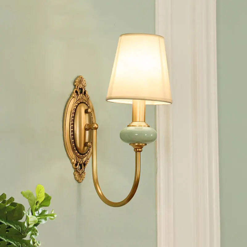 CopperGlow - Elegant Vintage Wall Lamp for Home