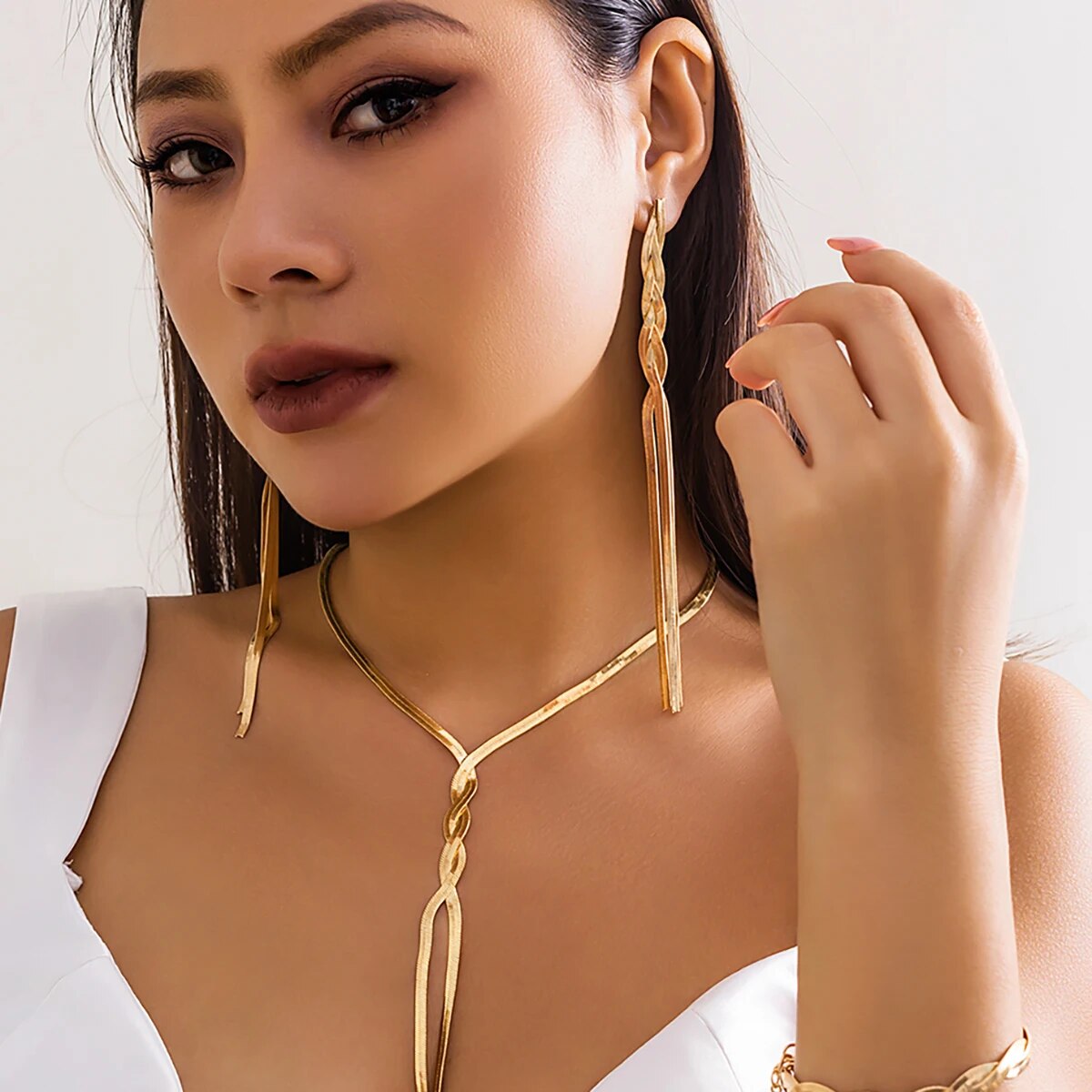TimelessElegance Set - Luxurious 3-Piece Jewelry Combination