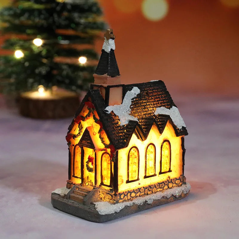 TwinkleCottage Light - Cordless Christmas Decoration with Warm LED