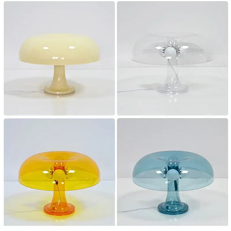 MushroomLight - Scandinavian Table Lamp with Elegant Lighting