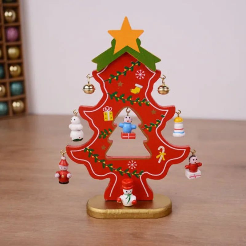 CharmTree Christmas Tree - Handmade 3D Wooden Christmas Decoration