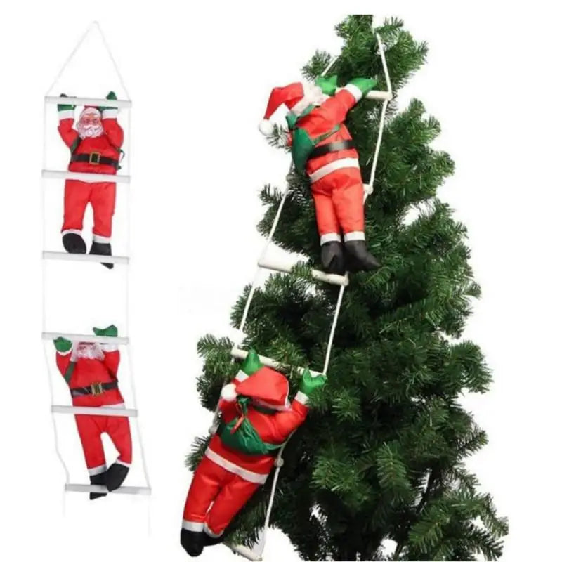 Climbing Santa - Christmas Decoration for the Holidays