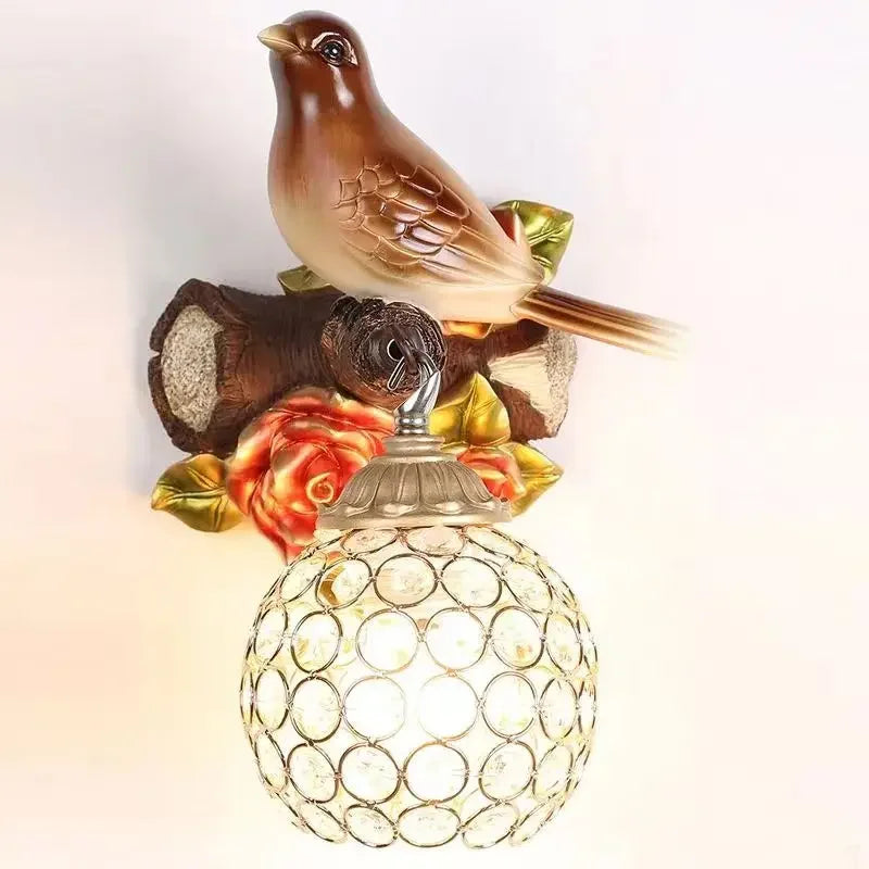 BirdGlow - Sleek LED Wall Lamp for Bedroom and Living Room