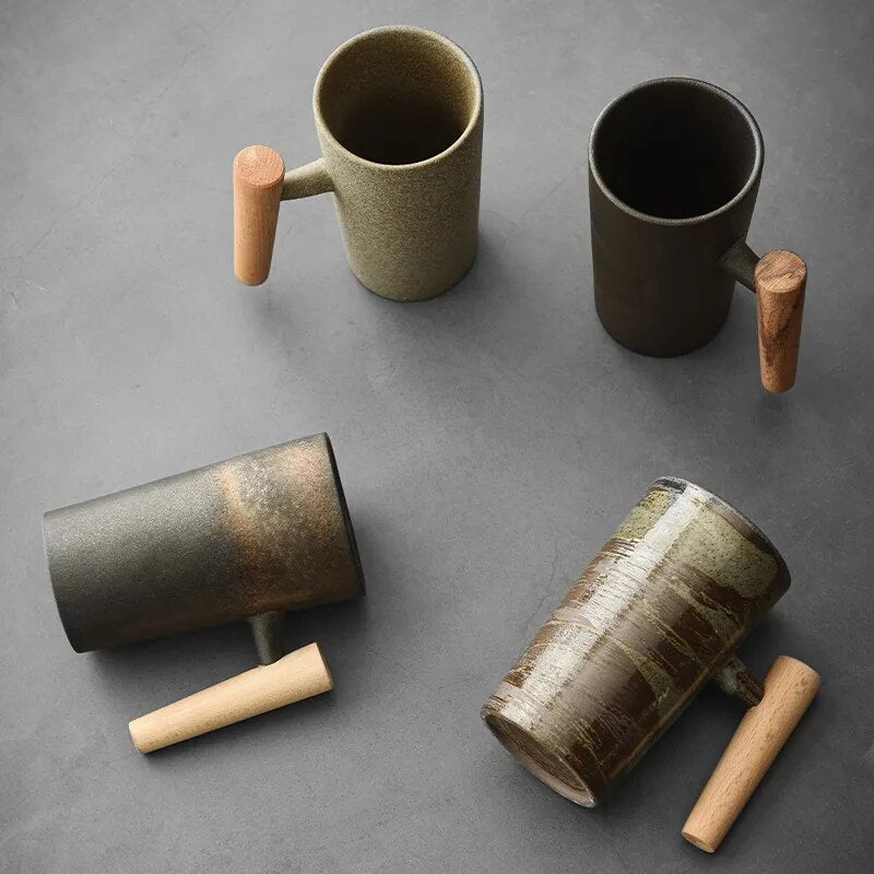NatureSip – Scandinavian Latte Mugs with an Earthy Look