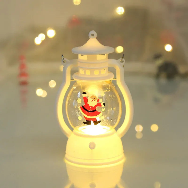 LumiereMagique Christmas Table Lamp - Charming Santa LED Lamp