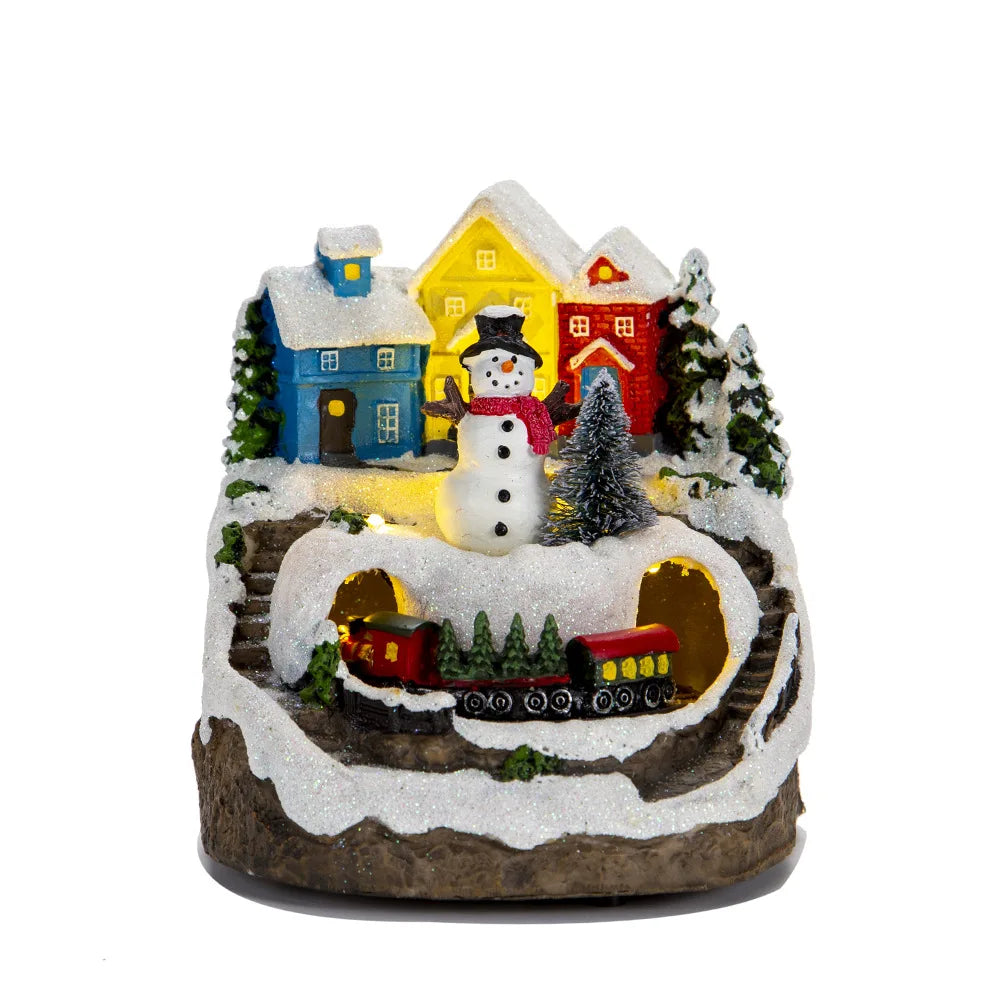 StarMagic Christmas House - Musical Christmas House with LED Lighting