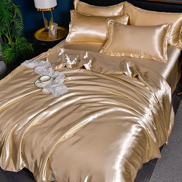 SatinLuxe Duvet Cover - Luxury Satin Duvet Cover for Your Bedroom